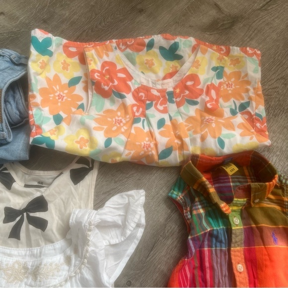 Colorful Plaid Kids Dress - Picture 6 of 7